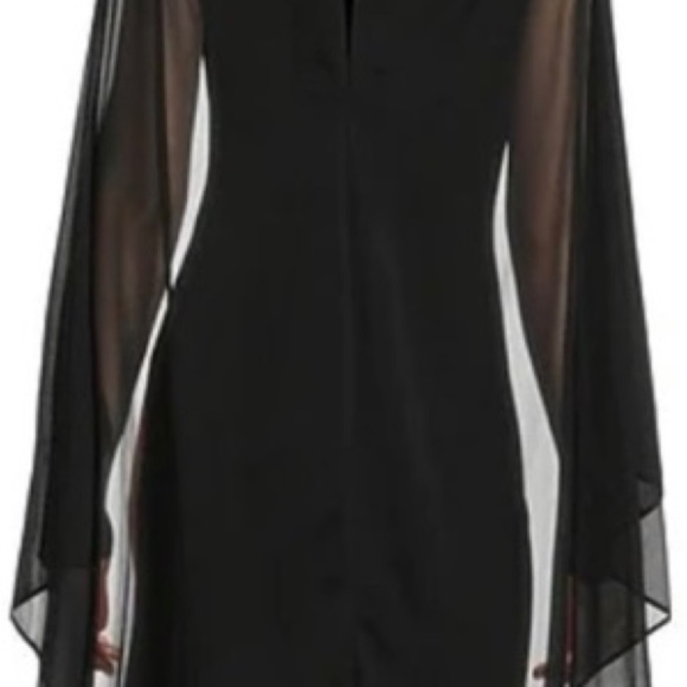 R&M Richards Size 10 Velvet Dress - Picture 2 of 4